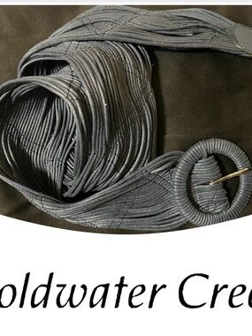 Coldwater Creek Slate Cotton Belt